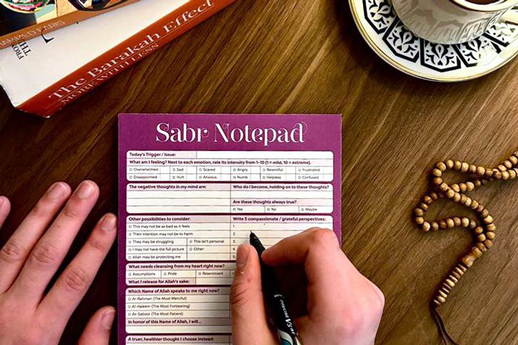 Sabr Notepad: Navigate Emotions with Intention