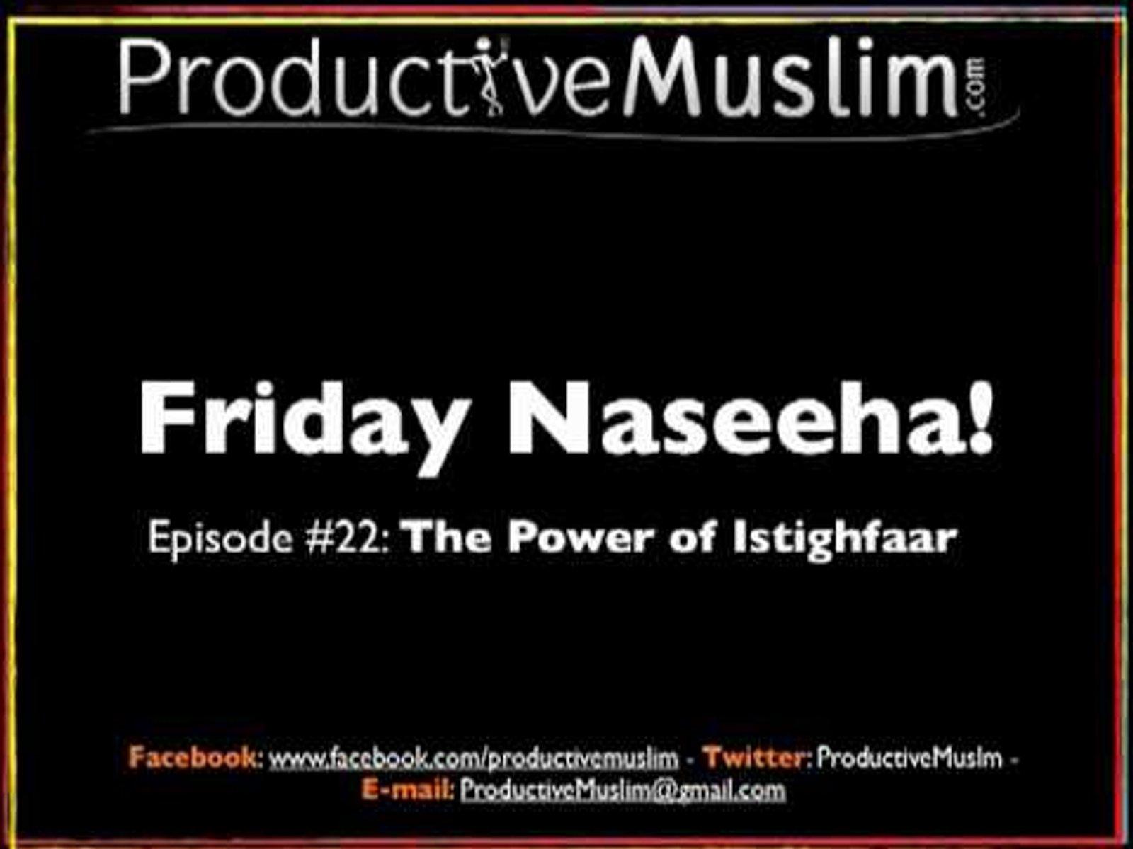 episode the power of istighfa