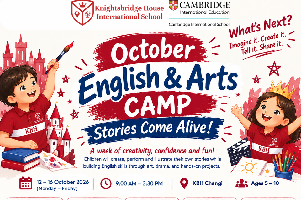English & Arts Camp (5 Days | 9AM - 3.30PM)