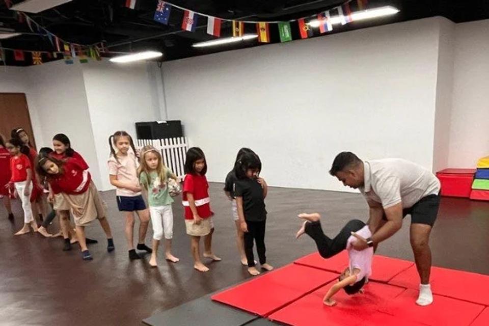 Thursday: Floor Gymnastics (Changi)