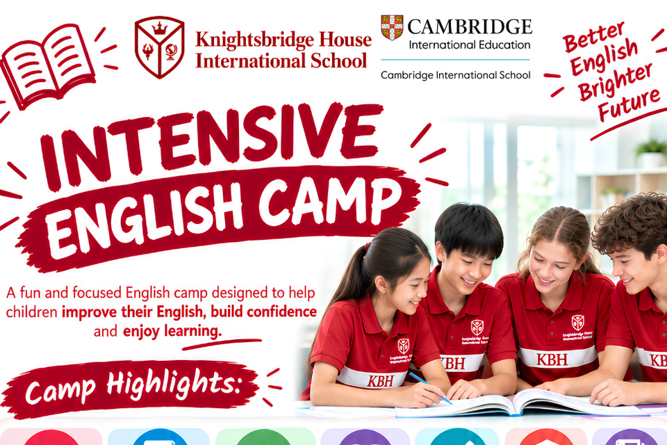 Intensive English Camp (5 Days | 9AM - 12:30PM)