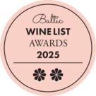 Baltic Wine List Awards 2025 badge