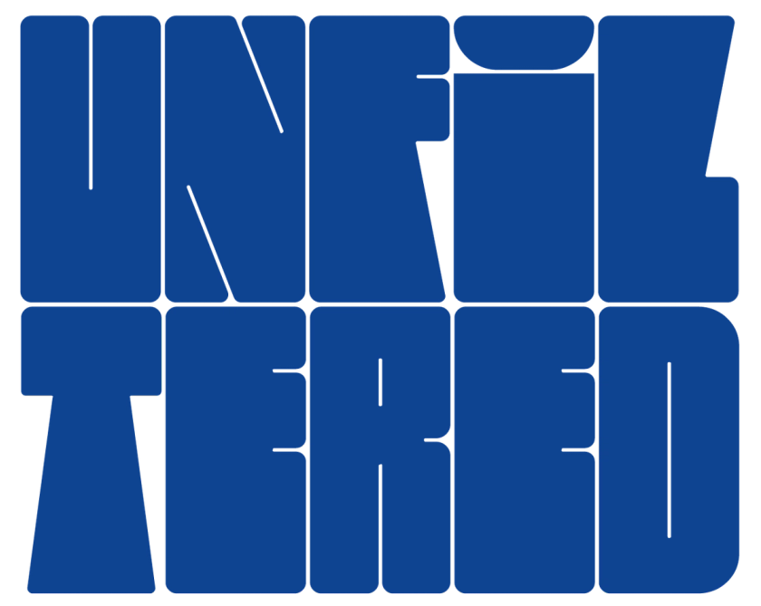 UNFILTERED festival wordmark