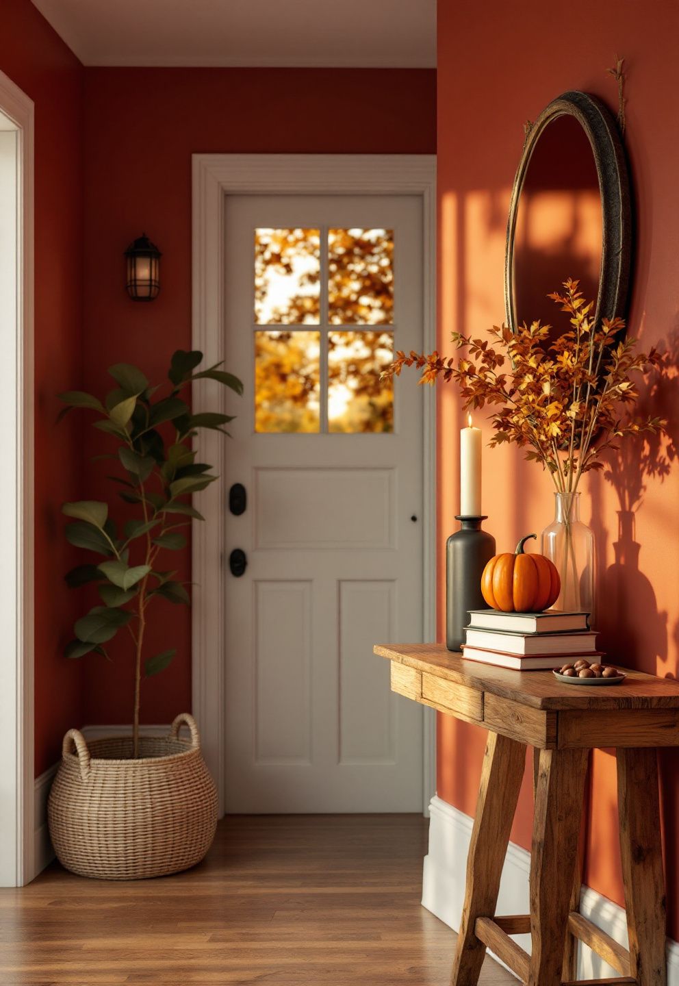 Fall Decor Entryway Table: The Vignette Formula – seasonal — fall seasonal — fall decor · Fall Home Decor Ideas: 18 Beautiful Autumn Transformations for Every Room