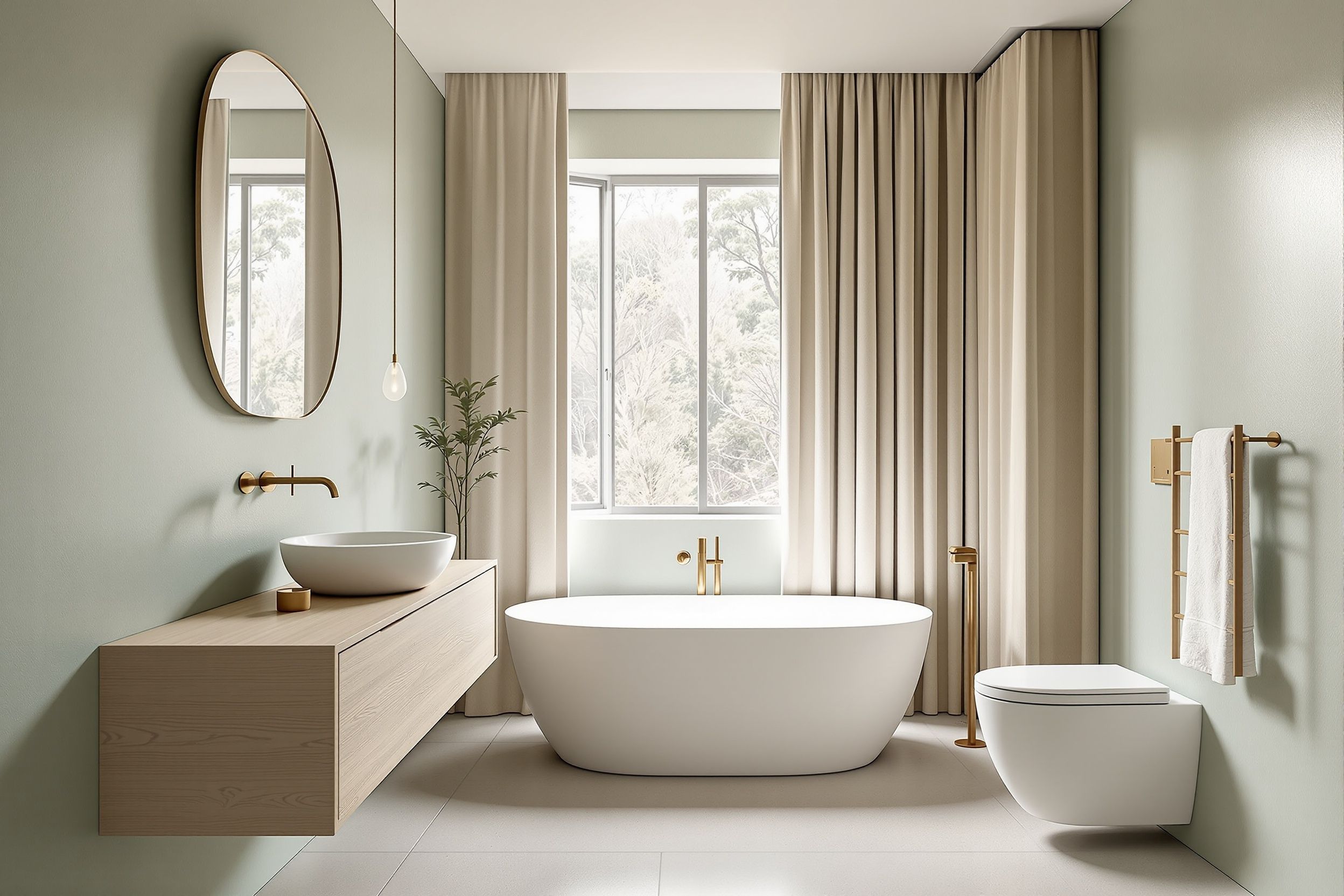 12 Small Japandi Bathroom Ideas That Make Tight Spaces Feel Peaceful