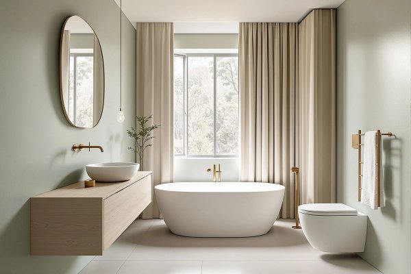 12 Small Japandi Bathroom Ideas That Make Tight Spaces Feel Peaceful
