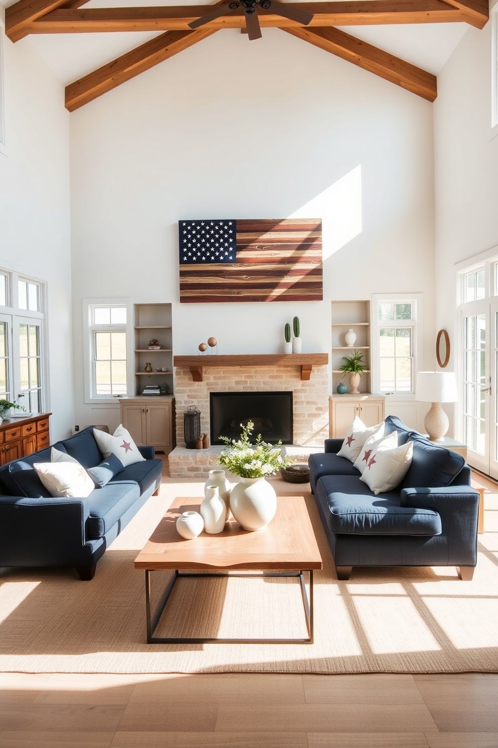4th of July Living Room Decor: Red, White, and Blue Without the Kitsch – seasonal — spring + other seasonal — spring + other decor · 4th of July Home Decor: 16 Patriotic Designs That Celebrate America in Style