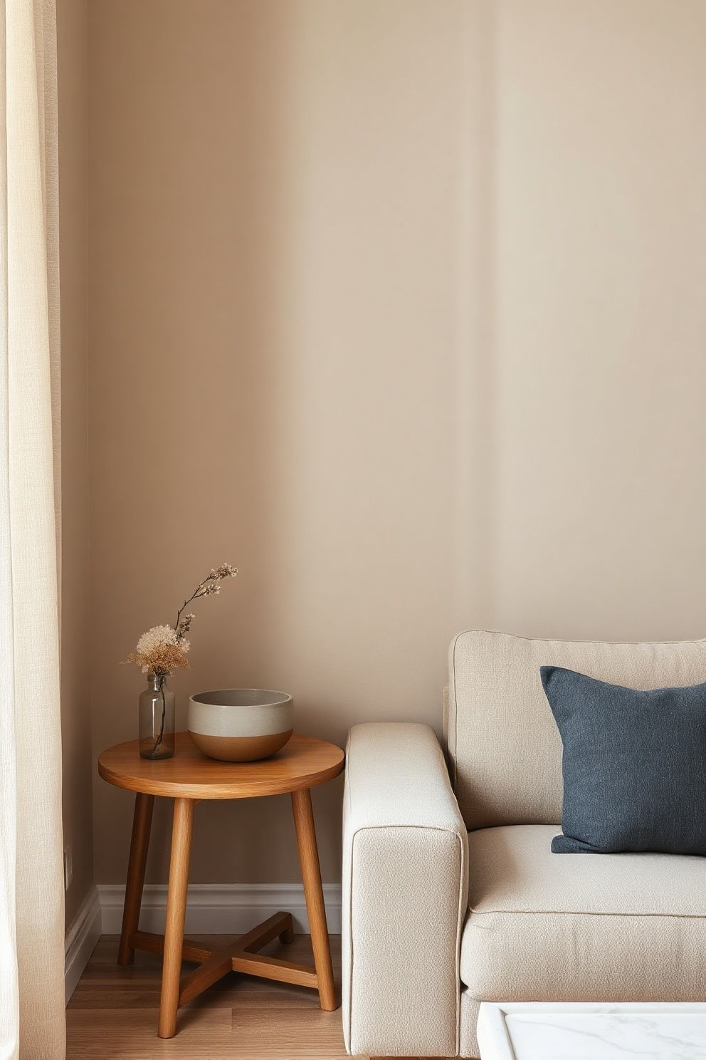 Mistake #6: Painting Smooth Matte Walls and Wondering Why the Room Feels Flat – japandi — living room japandi — living room decor · 7 Japandi Living Room Mistakes to Avoid (and What to Do Instead)