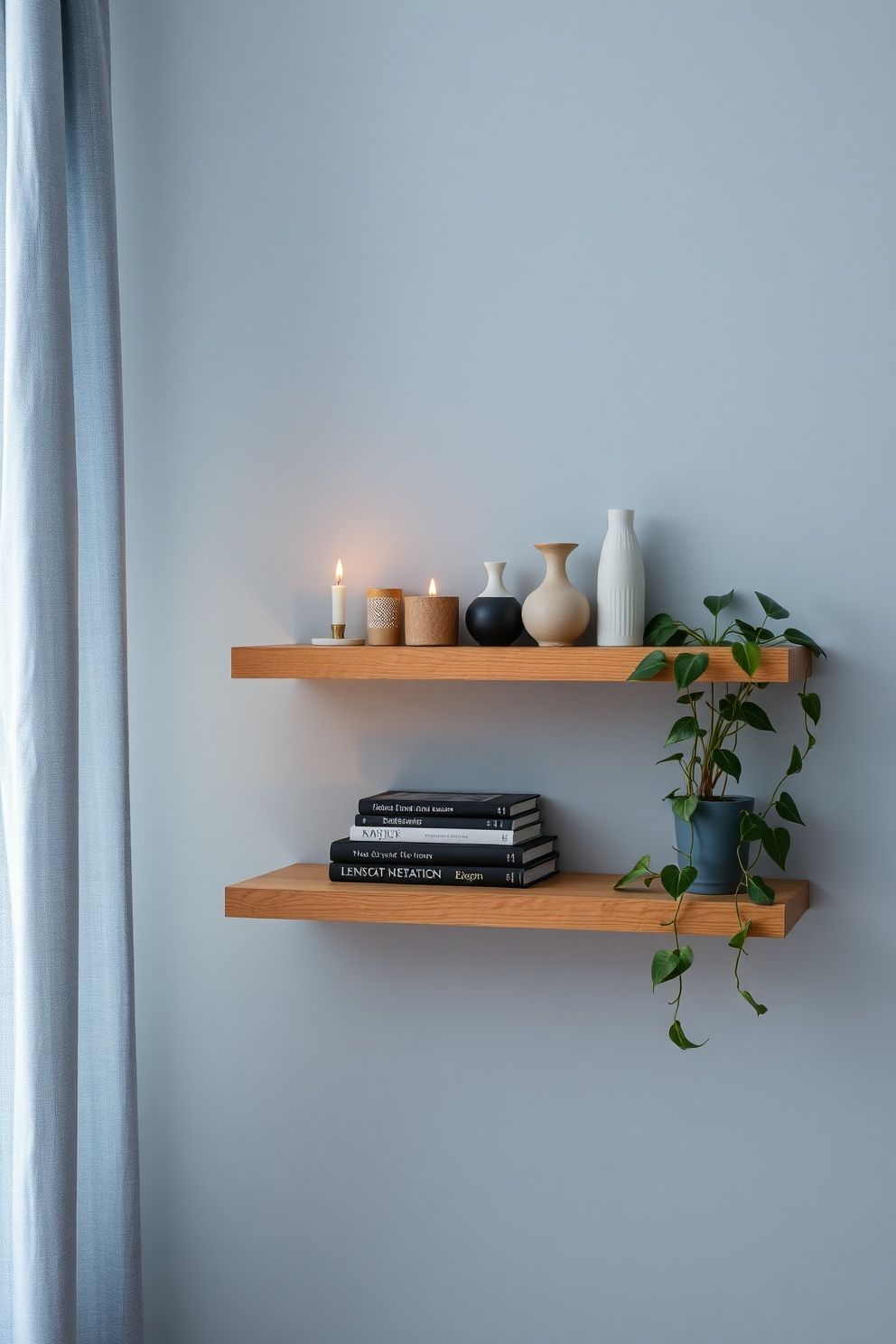 Mistake #3: Filling Every Surface Because Empty Shelves Look Unfinished – japandi — living room japandi — living room decor · 7 Japandi Living Room Mistakes to Avoid (and What to Do Instead)