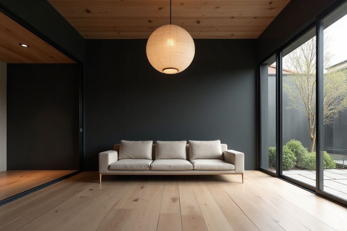 10 Dark Japandi Living Room Ideas for a Moody Atmospheric Home