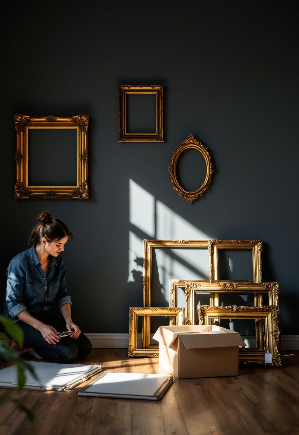 Where Real Gold Frames Actually Come From – style guides style guides decor · Vintage-Inspired Gallery Wall Ideas: 12 Collected Looks That Feel Timeless, Not Trendy