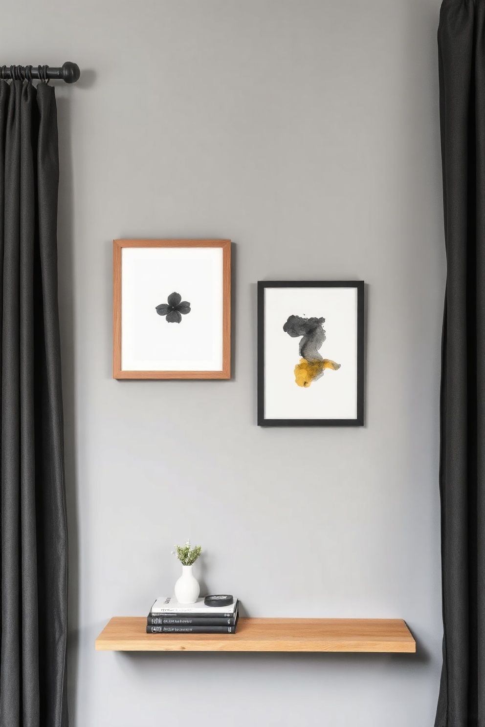 Replace Plastic or Glossy Frames With Raw Wood or Black Metal Ones — Around $8–$15 Each – Japandi japandi —-living-room decor · 15 Japandi Living Room Ideas on a Budget That Still Look Expensive