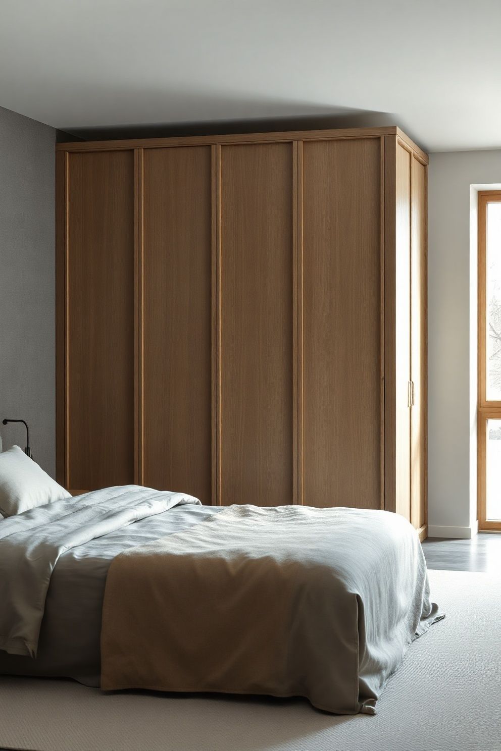 Idea 15: Hide All Storage Completely Using Ottomans, Built-Ins or Under-Bed Drawers – Japandi bedroom · 21 Japandi Bedroom Ideas That Will Make You Never Want to Leave