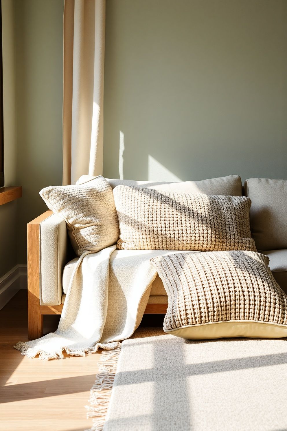 Boucle, Linen, and Chunky Knit: The Cosy Japandi Textile Trio – japandi — living room japandi — living room decor · 18 Cozy Japandi Living Room Ideas That Feel Like a Warm Hug