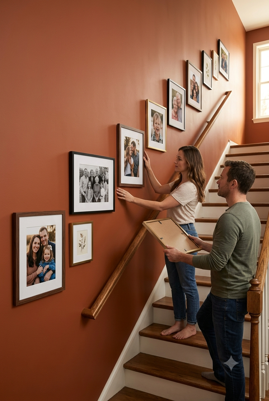Staircase & Hallway Gallery Wall Ideas: 12 Small-Space Layouts That Make Narrow Walls Work