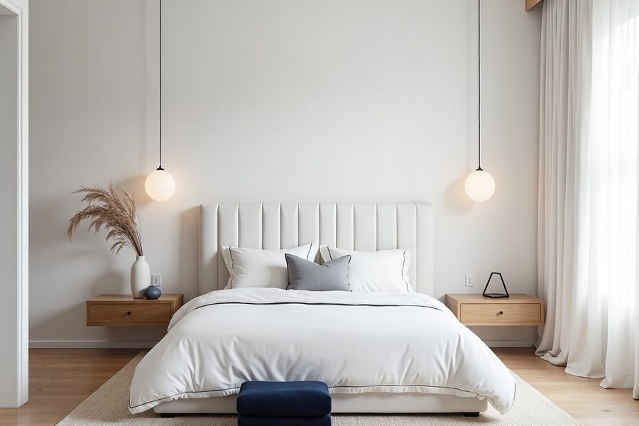 Modern Coastal Bedroom: 16 Clean Airy Designs With a Fresh Ocean Feel