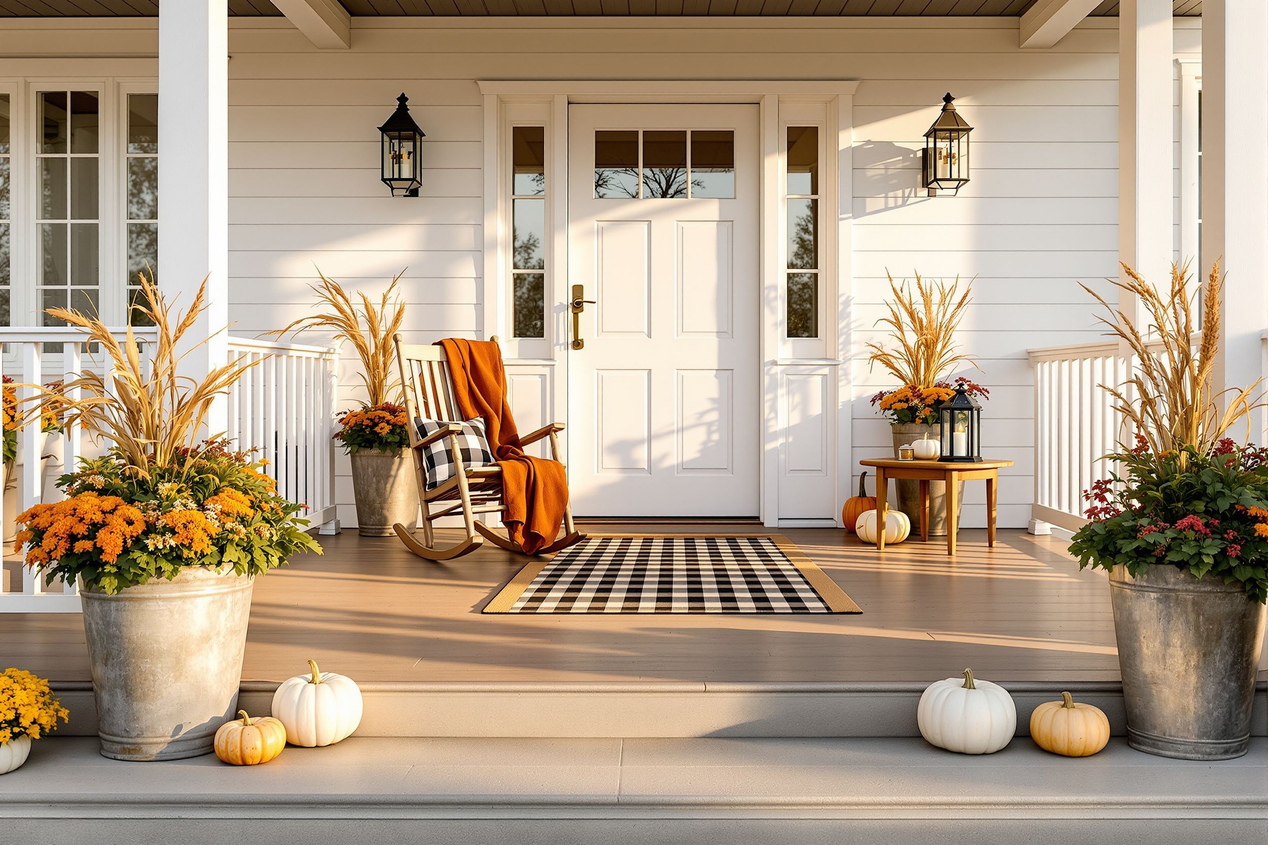 Fall Porch Decor Ideas: 15 Welcoming Seasonal Transformations for Your Front Door