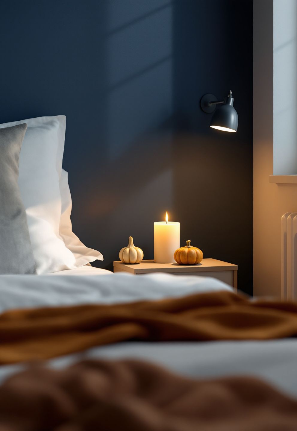 Fall Decor for a Small Apartment Bedroom – seasonal — fall seasonal — fall decor · Fall Home Decor Ideas: 18 Beautiful Autumn Transformations for Every Room