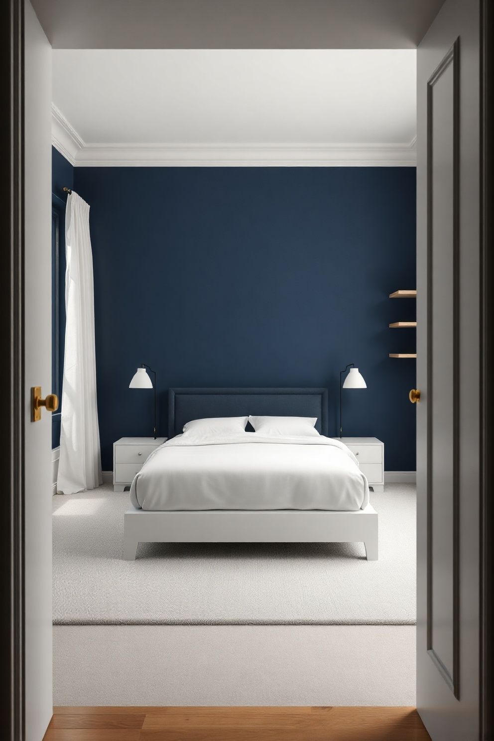 White, Navy, and Sand: Building a Modern Coastal Bedroom Colour Scheme Room by Room – Japandi coastal —-bedroom decor · Modern Coastal Bedroom: 16 Clean Airy Designs With a Fresh Ocean Feel