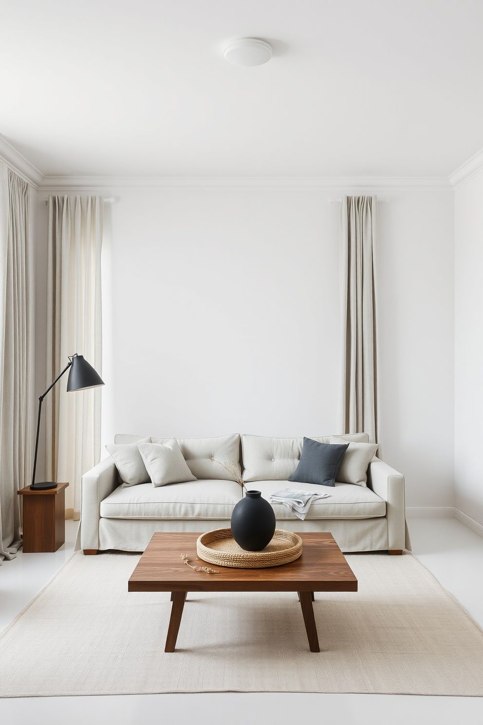 Mistake #7: Running the Whole Room off One Bright Ceiling Fixture – japandi — living room japandi — living room decor · 7 Japandi Living Room Mistakes to Avoid (and What to Do Instead)