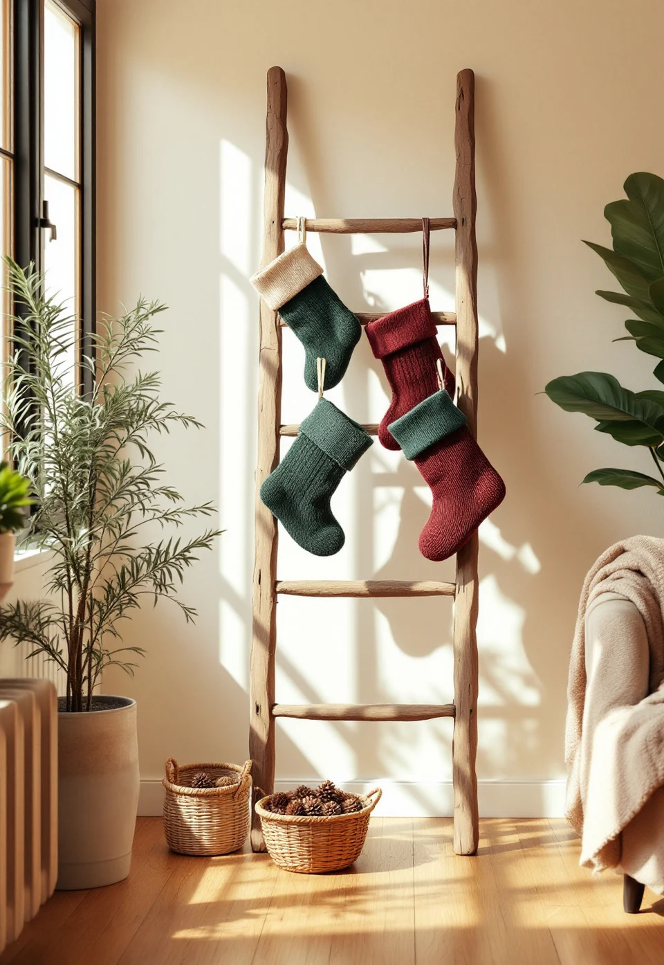 Where to Hang Christmas Stockings When You Don't Have a Mantel – seasonal — christmas + winter seasonal — christmas + winter decor · Christmas Home Decor Ideas: 20 Beautiful Festive Transformations for Every Room