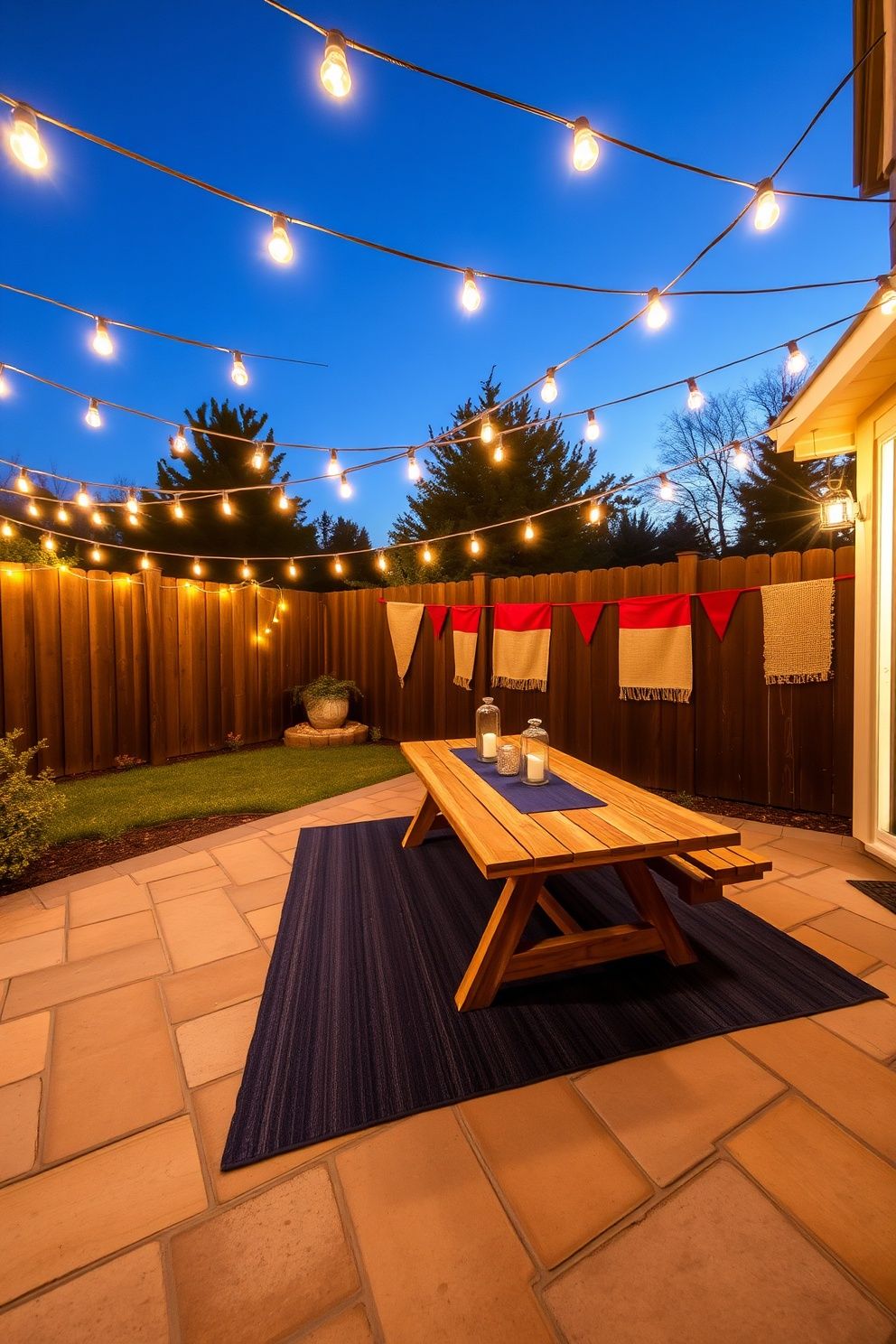 4th of July Outdoor Entertaining Decor: Backyard Setup Beyond the Plastic Flag – seasonal — spring + other seasonal — spring + other decor · 4th of July Home Decor: 16 Patriotic Designs That Celebrate America in Style