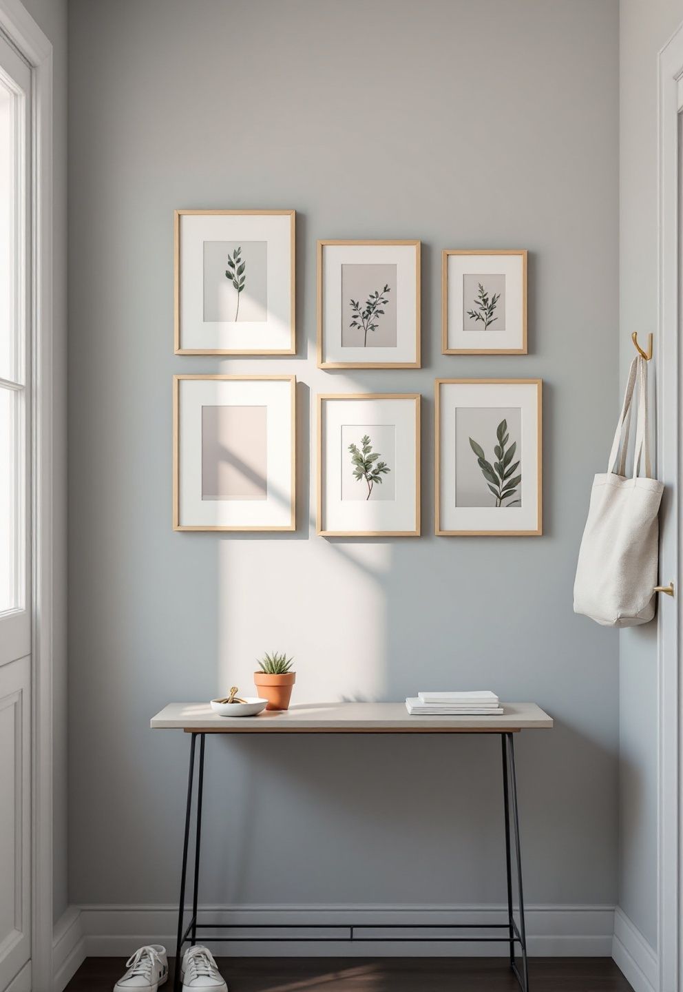 The No-Nail Entryway Gallery Wall for Renters – style guides style guides decor · Gallery Wall Ideas: 10 Picture Wall Designs for Every Room in Your Home