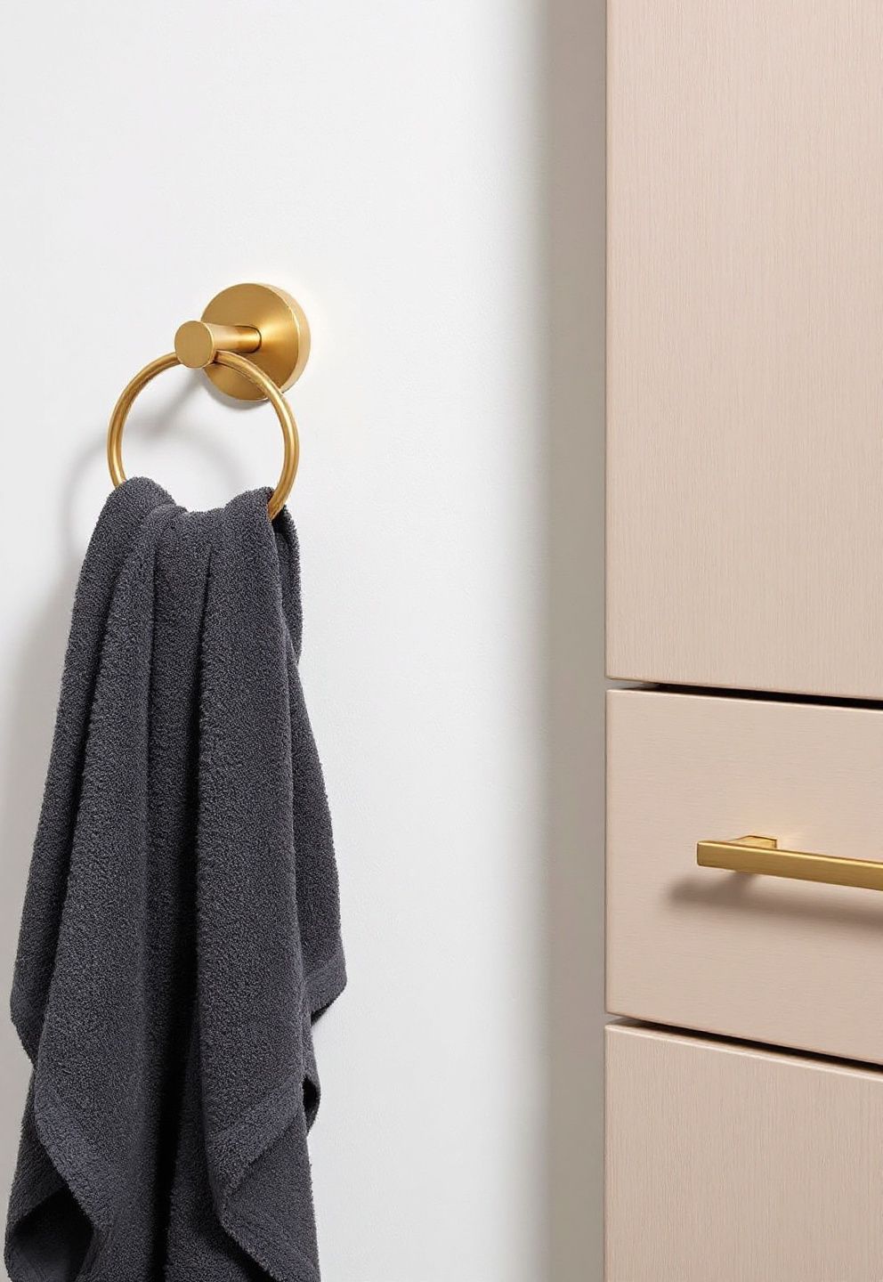Swapping Hardware Finishes: The Fastest Visual Reset in a Small Bathroom – japandi — bathroom japandi — bathroom decor · 12 Small Japandi Bathroom Ideas That Make Tight Spaces Feel Peaceful