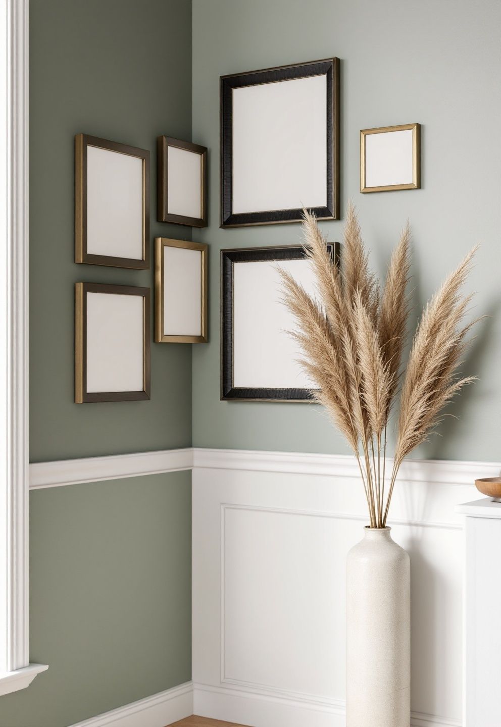 Corner Photo Gallery Wall: Frames That Actually Turn the Corner – style guides style guides decor · Gallery Wall Ideas: 10 Picture Wall Designs for Every Room in Your Home
