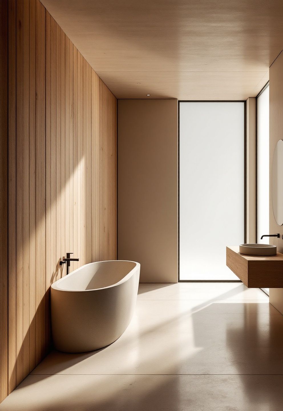 What Is a Japandi Bathroom Aesthetic, Really? The 5 Load-Bearing Rules – japandi — bathroom japandi — bathroom decor · The Ultimate Japandi Bathroom Guide: Spa Ideas Decor and Styling