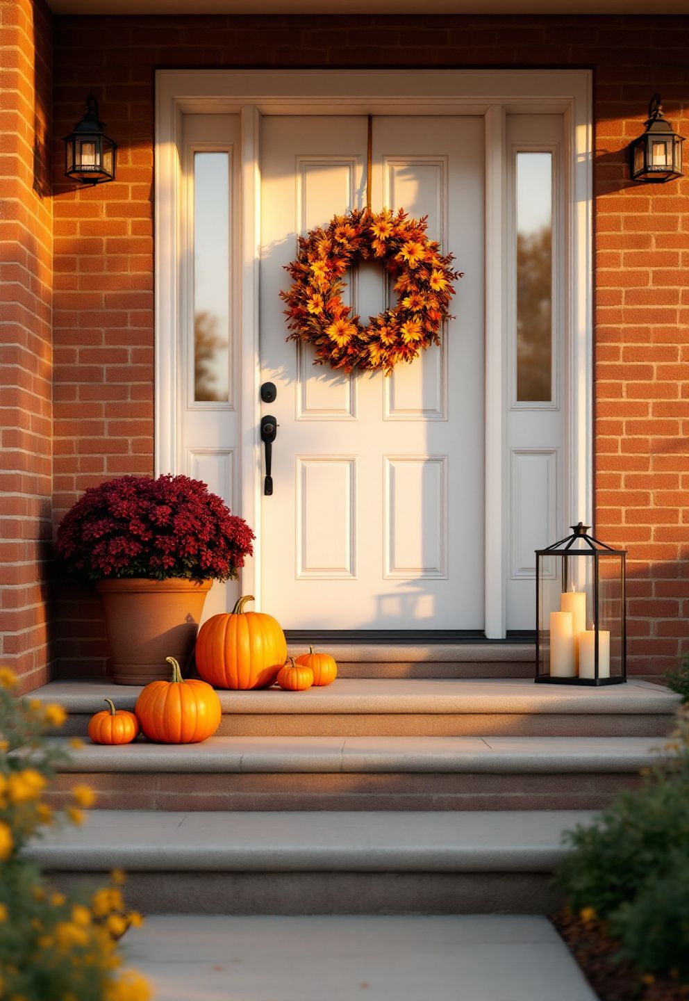 Fall Decor Front Porch: One Statement Pumpkin, a Loose Gourd Cluster, and a Wreath – seasonal — fall seasonal — fall decor · Fall Home Decor Ideas: 18 Beautiful Autumn Transformations for Every Room