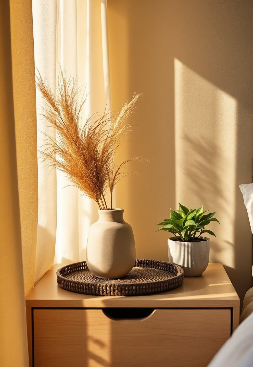 What Earns a Spot on a Japandi Nightstand or Shelf – japandi — bedroom japandi — bedroom decor · The Ultimate Japandi Bedroom Guide: Ideas Decor and Styling Tips