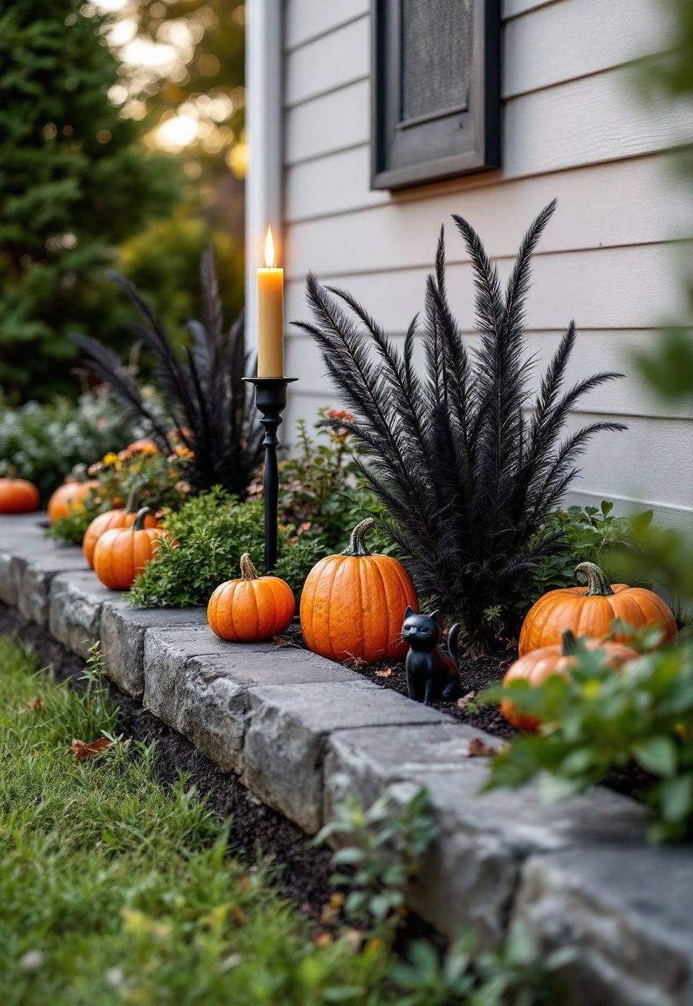 Why This Zone Runs at Half Scale – seasonal — spring + other seasonal — spring + other decor · Outdoor Halloween Decorations: 16 Front Yard and Garden Designs That Transform Your Whole Property
