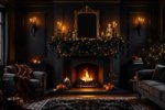 Halloween Mantel Decor: 14 Spooky Fireplace Styling Ideas From Subtle to Scary