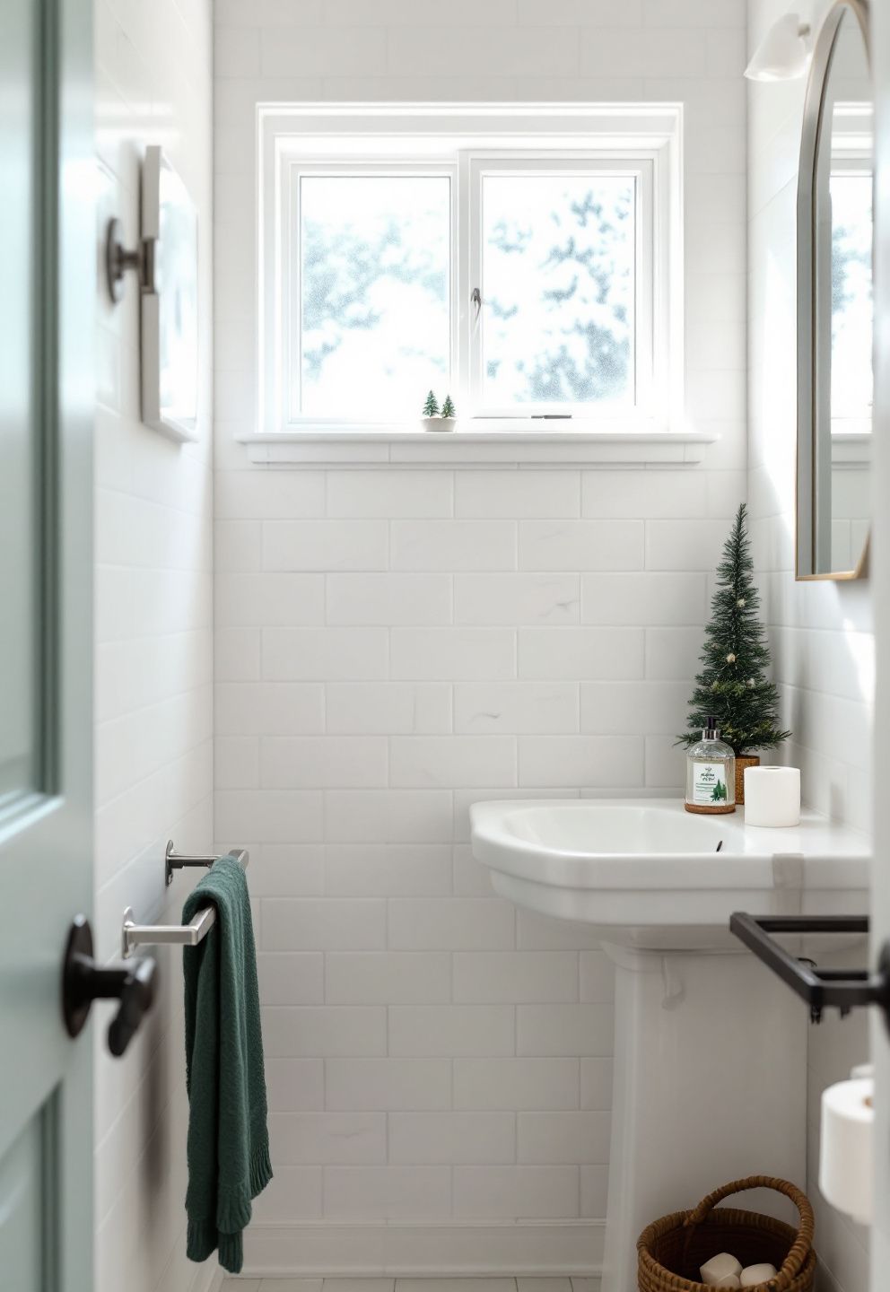 Fast, Low-Effort Christmas Touches With a Mini Snow Globe and Pine Soap – seasonal — christmas + winter seasonal — christmas + winter decor · Christmas Home Decor Ideas: 20 Beautiful Festive Transformations for Every Room