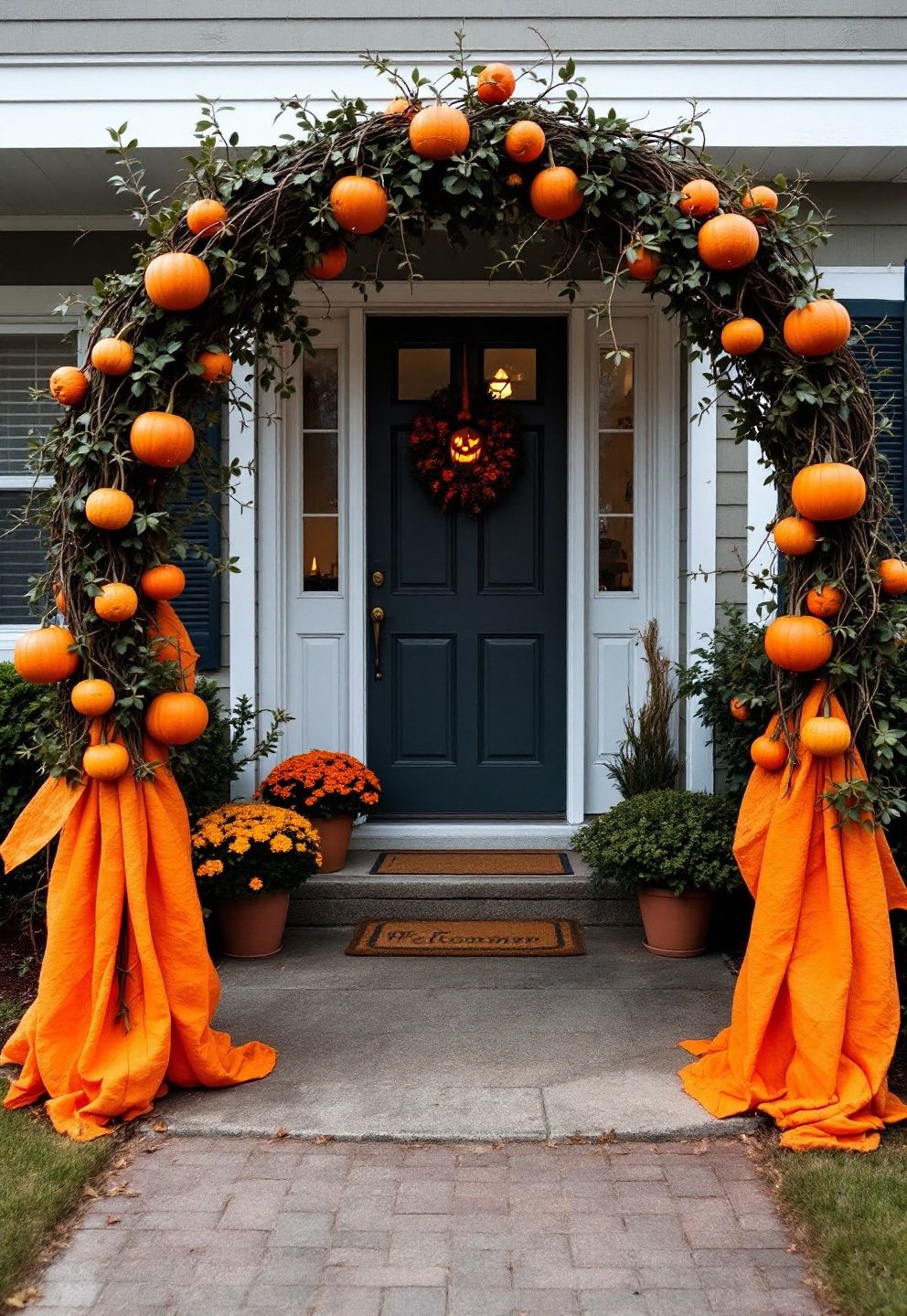 DIY Pumpkin Archway – seasonal — spring + other seasonal — spring + other decor · Halloween Decor Ideas: 20 Spooky Stylish Designs That Elevate Every Room