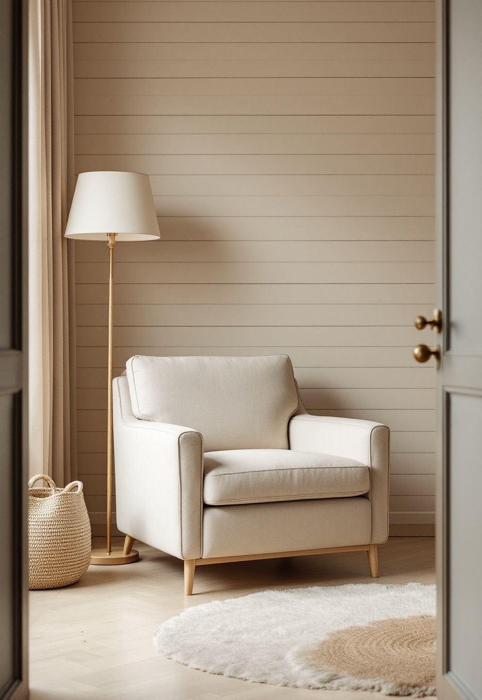 The Single-Chair Reading Corner: One Chair, One Lamp, Nothing Styled Around It – japandi — bedroom japandi — bedroom decor · 21 Japandi Bedroom Ideas That Will Make You Never Want to Leave