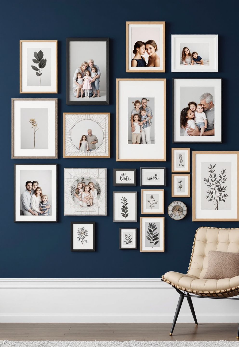 The Maximalist Full-Wall Takeover — Salon-Style Floor-to-Ceiling Above the Sofa – style guides style guides decor · Living Room Gallery Wall Ideas: 13 Sofa-Ready Layouts That Never Look Empty