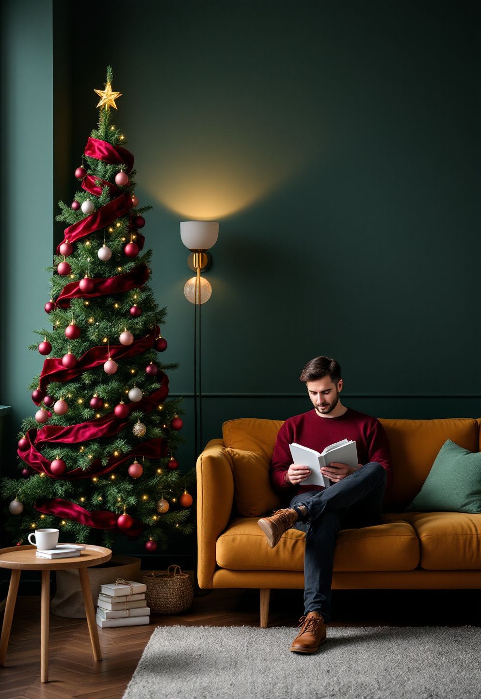 Pink & Burgundy: The Two-Thirds Dominant Rule That Keeps This From Reading Valentine's – seasonal — christmas + winter seasonal — christmas + winter decor · Pink Christmas Tree Decorations: 14 Soft Dreamy Designs for a Feminine Festive Season