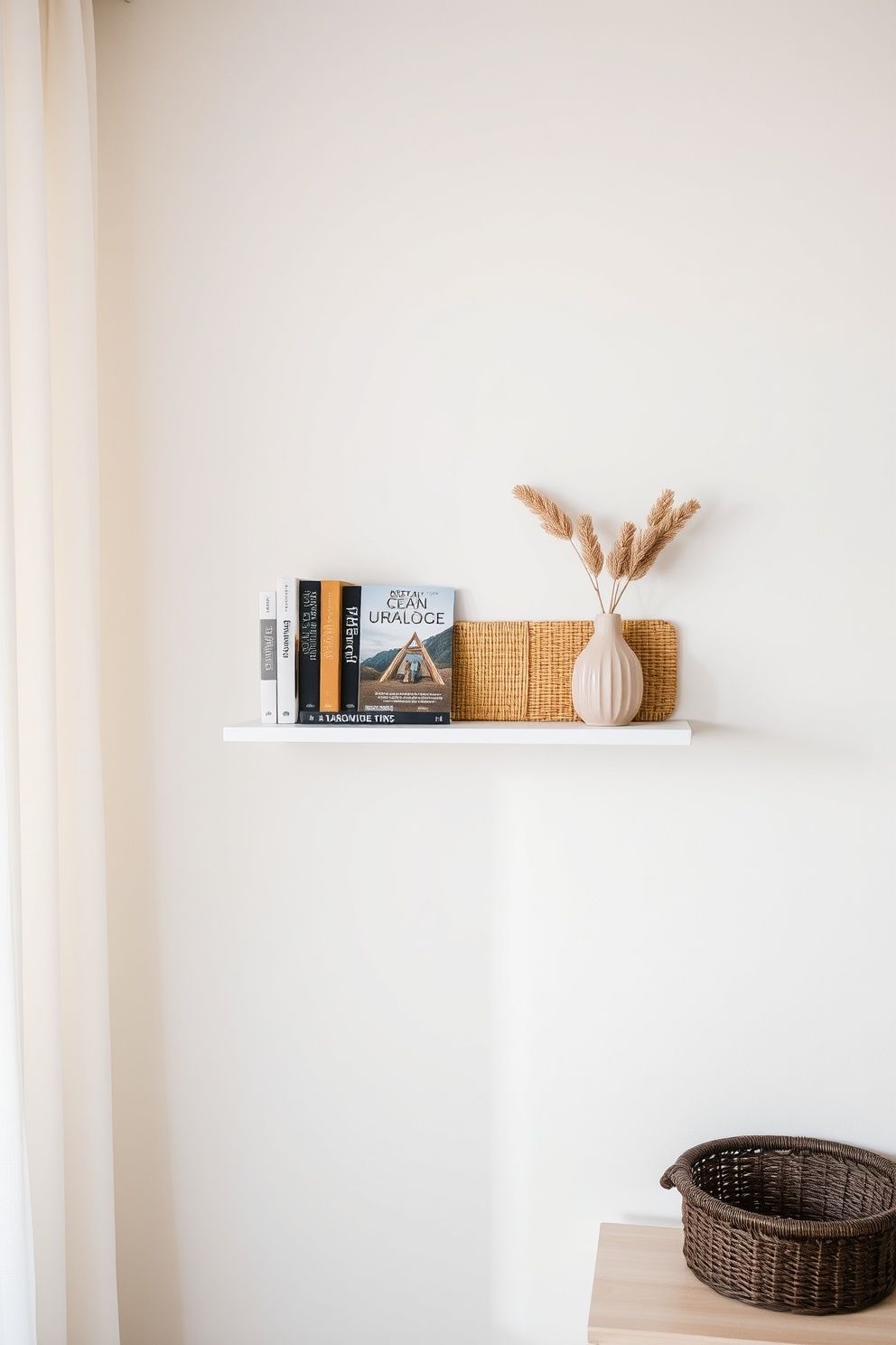 Woven Seagrass Shelf as the Room's Main Display Surface – coastal — bedroom coastal — bedroom decor · Coastal Teen Bedroom: 14 Fun Pinterest-Perfect Designs Teens Will Actually Love
