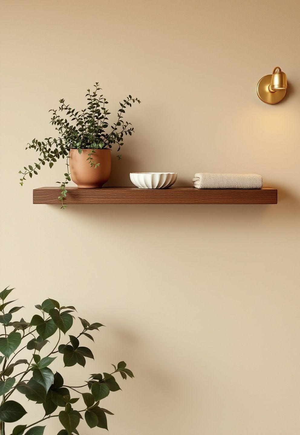 The One-Open-Shelf Rule: What to Display and What to Hide – japandi — bathroom japandi — bathroom decor · 12 Small Japandi Bathroom Ideas That Make Tight Spaces Feel Peaceful