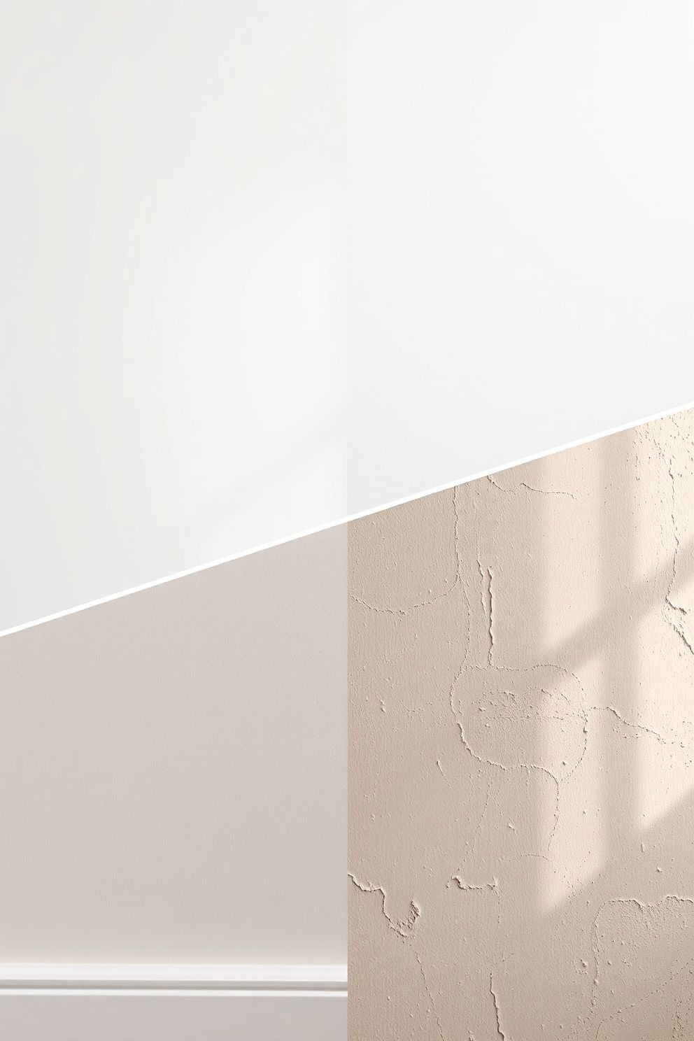 Wall Finishes: Smooth White Paint vs Intentionally Imperfect Plaster – japandi — living room japandi — living room decor · Japandi vs Scandinavian Design: What Is the Actual Difference?