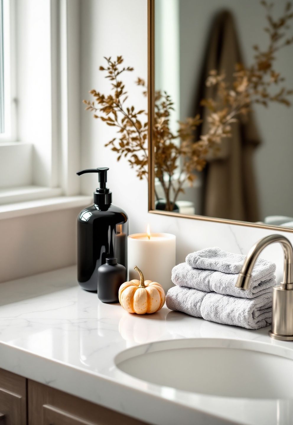 Apothecary Counter Vignette – seasonal — spring + other seasonal — spring + other decor · Halloween Decor Ideas: 20 Spooky Stylish Designs That Elevate Every Room