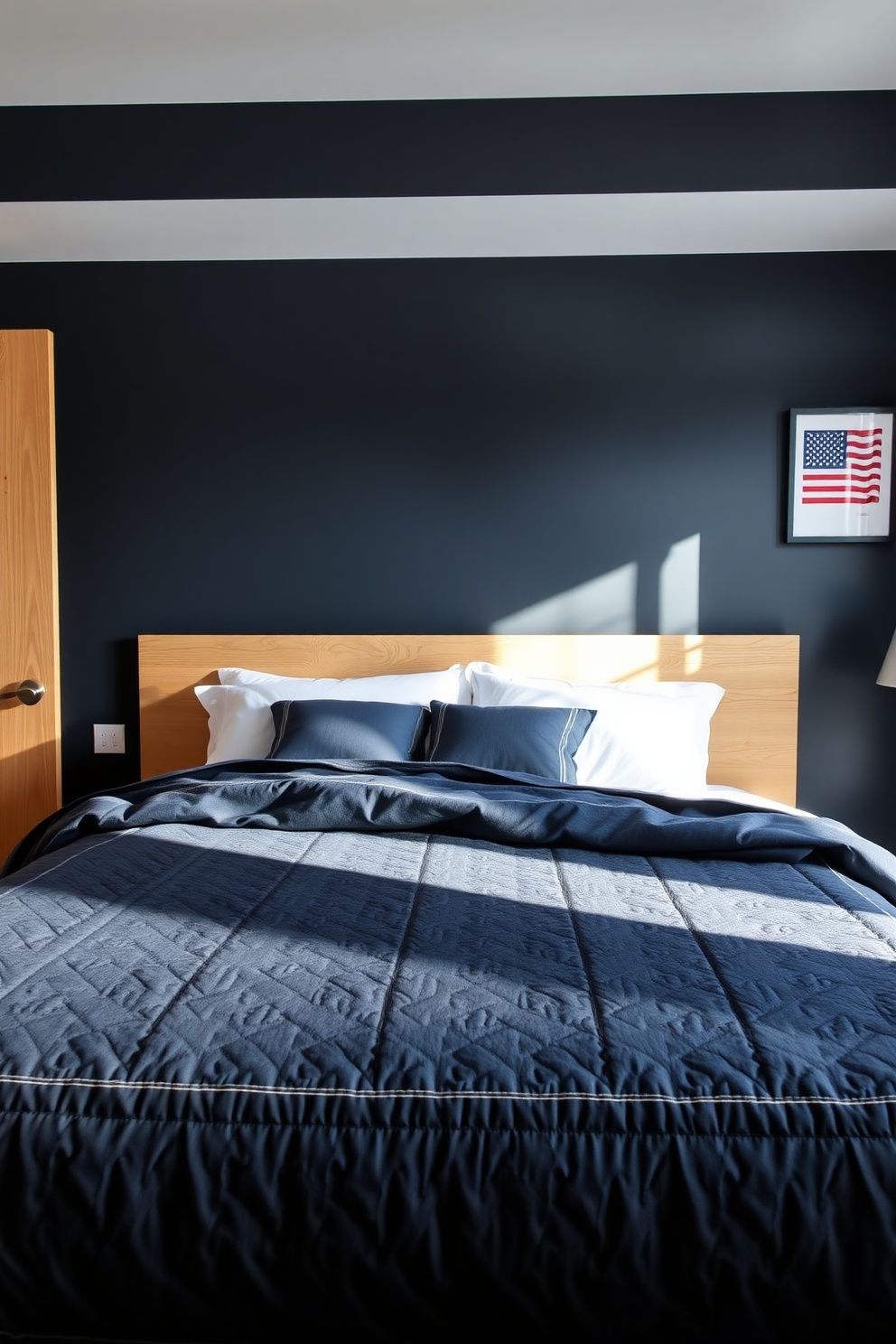 Patriotic Bedroom Decor: Subtle Red, White, and Blue That Won't Shout – seasonal — spring + other seasonal — spring + other decor · 4th of July Home Decor: 16 Patriotic Designs That Celebrate America in Style
