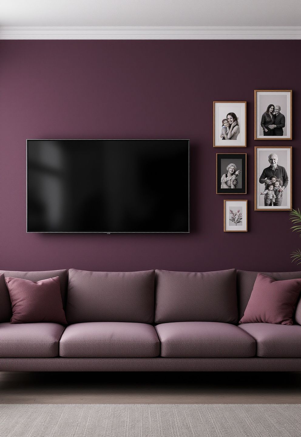 Symmetric vs. Asymmetric Frame Placement When the TV Isn't Centered on the Sofa – style guides style guides decor · Living Room Gallery Wall Ideas: 13 Sofa-Ready Layouts That Never Look Empty