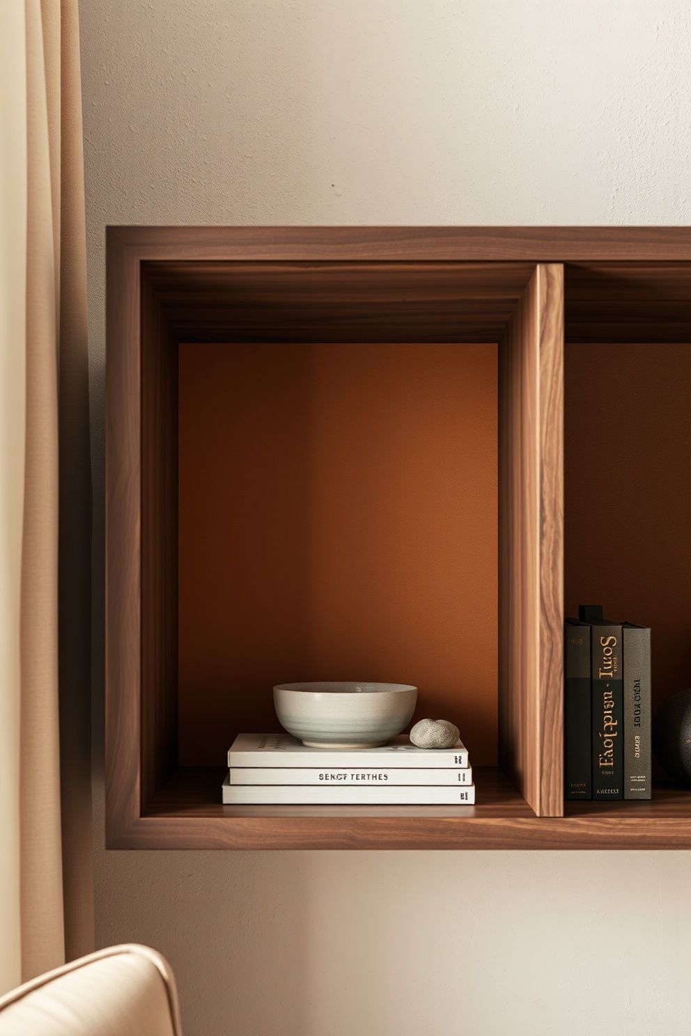 Washi-Lined Cabinet Interior Hack for Open Shelving – japandi — living room japandi — living room decor · Japandi Living Room Hacks DIY and Storage: The Complete Resource