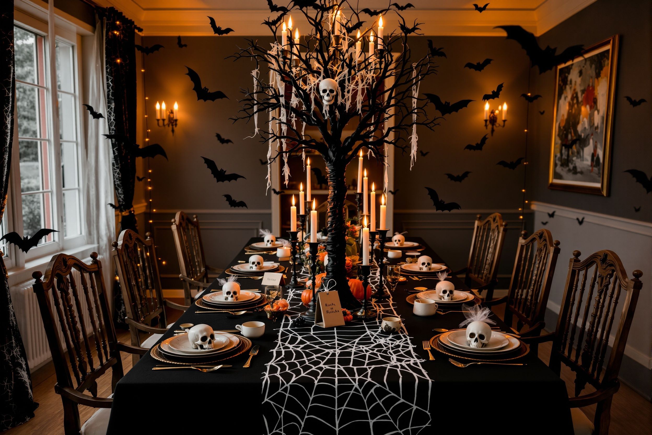 Halloween Table Decor: 13 Spooky Stylish Table Settings for an Unforgettable Night