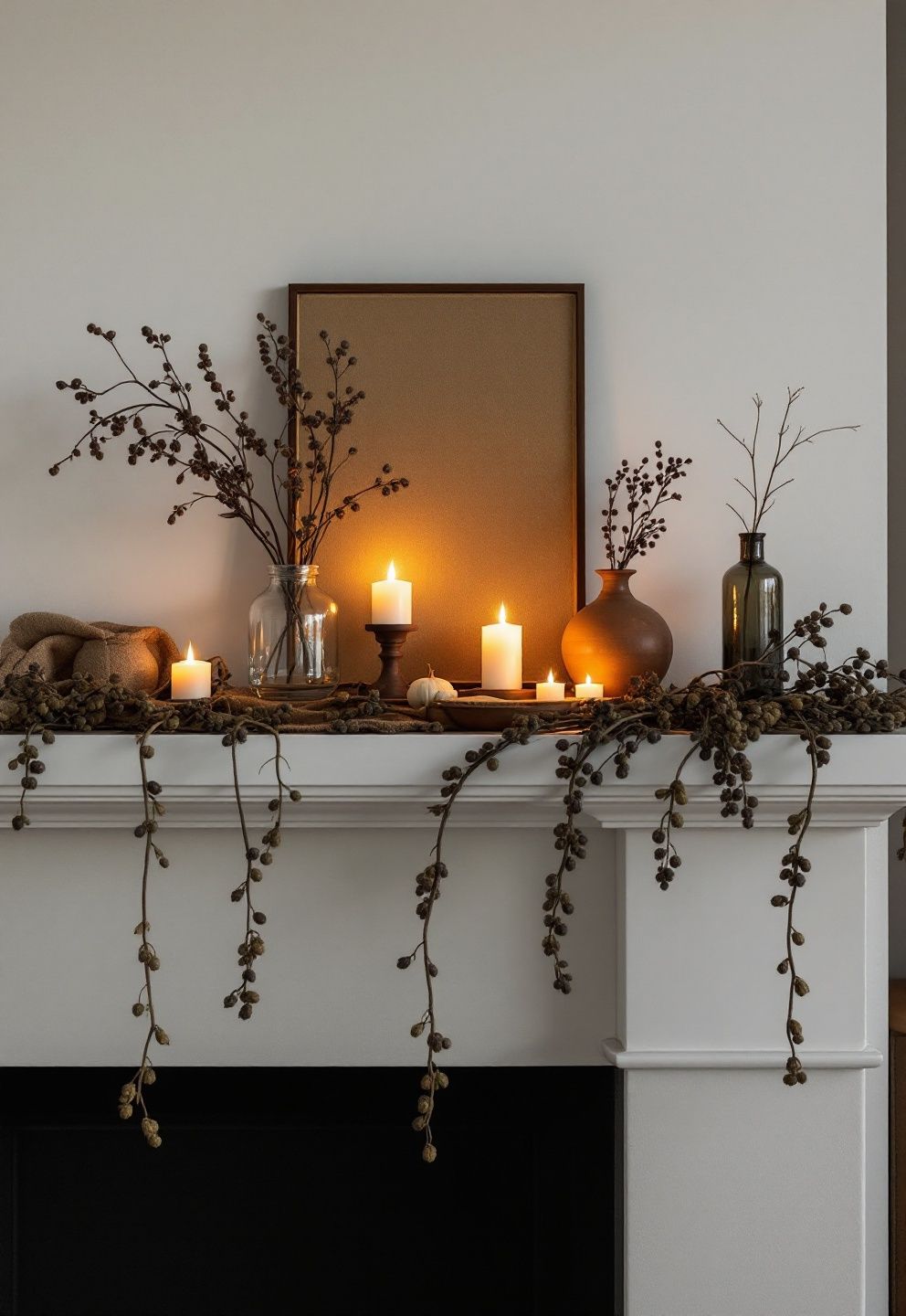 What Overloads a Mantle – seasonal — spring + other seasonal — spring + other decor · Dark Halloween Aesthetic: 14 Moody Elevated Designs That Are Scary Chic