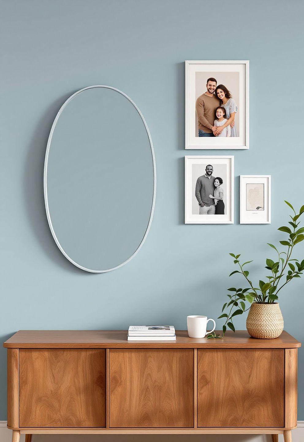 Sizing and Placing a Mirror as the Gallery's True Anchor Piece — Not an Afterthought – style guides style guides decor · Living Room Gallery Wall Ideas: 13 Sofa-Ready Layouts That Never Look Empty