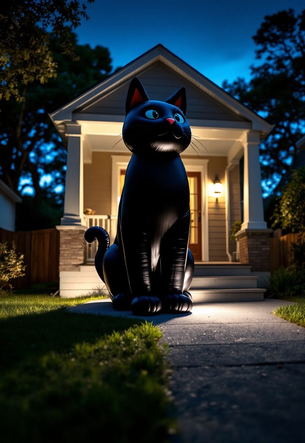 One Giant Yard Statement Piece That Anchors the Whole Look – seasonal — spring + other seasonal — spring + other decor · Halloween Porch Decor: 16 Dramatic Outdoor Designs That Wow the Whole Street